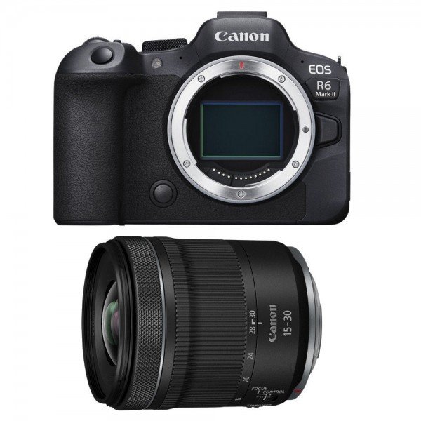 Canon EOS R6 Mark II + RF 15-30mm f/4.5-6.3 IS STM - Camara mirrorless-1