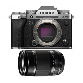 Fujifilm X-T5 Silver + XF 55-200mm f/3.5-4.8 R LM OIS-1