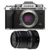 Fujifilm X-T5 Plata + XF 30 mm f/2,8 R LM WR Macro - Camara fotográfica APS-C-1