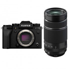 Fujifilm X-T5 Black + XF 70-300mm f/4-5.6 R LM OIS WR - APS-C Camera-1