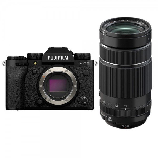 Fujifilm X-T5 Noir + XF 70-300mm f/4-5.6 R LM OIS WR-1