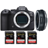 Canon EOS R6 Mark II + Canon EF-EOS R Premium + 3 SanDisk 32GB Extreme PRO UHS-II SDXC 300 MB/s-1