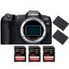 Canon EOS R8 + 3 SanDisk 128GB Extreme PRO UHS-II SDXC 300 MB/s + 2 Canon LP-E17-1