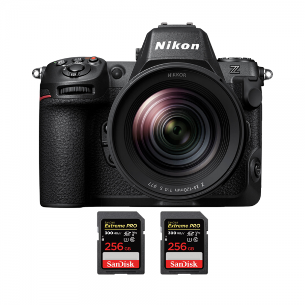 Nikon Z8 + Z 24-120mm F4 S + 2 SanDisk 256GB Extreme PRO UHS-II SDXC 300 MB/s-1