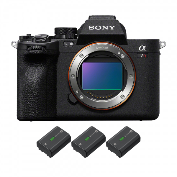 Sony A7R V + 3 Sony NP-FZ100 - Camara mirrorless-1