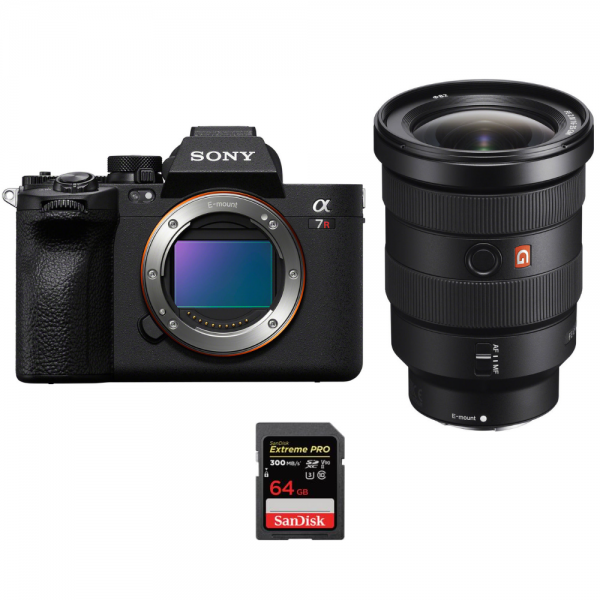 Sony A7R V + FE 16-35 mm f/2,8 GM + 1 SanDisk 64 GB Extreme PRO UHS-II SDXC 300 MB/s - Camara mirrorless-1