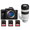 Sony A7R V + FE 70-200 mm f/2,8 GM OSS II + 3 SanDisk 256 GB Extreme PRO UHS-II SDXC 300 MB/s - Camara mirrorless-1