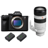 Sony A7R V + FE 70-200mm f/2.8 GM OSS II + 2 Sony NP-FZ100 - Camara mirrorless-1