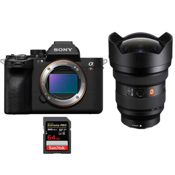 Sony A7R V + FE 12-24 mm f/2,8 GM + 1 SanDisk 64 GB Extreme PRO UHS-II SDXC 300 MB/s - Camara mirrorless-1