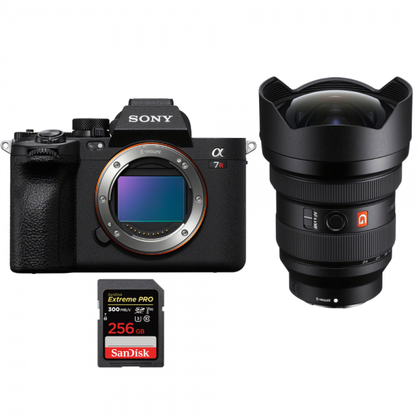 Sony A7R V + FE 12-24 mm f/2,8 GM + 1 SanDisk 256 GB Extreme PRO UHS-II SDXC 300 MB/s - Camara mirrorless-1