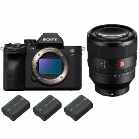 Sony A7R V + FE 50mm f/1.2 GM + 3 Sony NP-FZ100 - Camara mirrorless-1