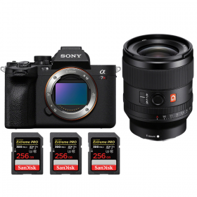 Sony A7R V + FE 35 mm f/1,4 GM + 3 SanDisk 256 GB Extreme PRO UHS-II SDXC 300 MB/s - Camara mirrorless-1
