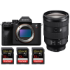 Sony A7R V + FE 24-105 mm f/4 G OSS + 3 SanDisk 32 GB Extreme PRO UHS-II SDXC 300 MB/s - Camara mirrorless-1