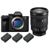 Sony A7R V + FE 24-105 mm f/4 G OSS + 3 Sony NP-FZ100-1