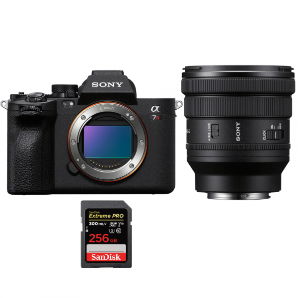 Sony A7R V + FE PZ 16-35 mm f/4 G + 1 SanDisk 256 GB Extreme PRO UHS-II SDXC 300 MB/s - Camara mirrorless-1