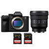 Sony A7R V + FE PZ 16-35 mm f/4 G + 2 SanDisk 256 GB Extreme PRO UHS-II SDXC 300 MB/s - Camara mirrorless-1