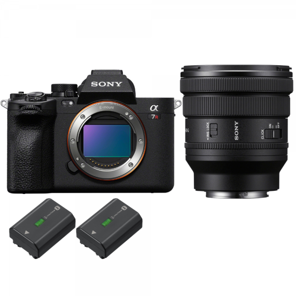Sony A7R V + FE PZ 16-35mm f/4 G + 2 Sony NP-FZ100 - Camara mirrorless-1