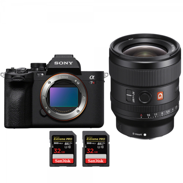 Sony A7R V + FE 24 mm f/1,4 GM + 2 SanDisk 32 GB Extreme PRO UHS-II SDXC 300 MB/s - Camara mirrorless-1