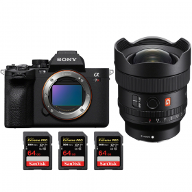 Sony A7R V + FE 14 mm f/1,8 GM + 3 SanDisk 64 GB Extreme PRO UHS-II SDXC 300 MB/s - Camara mirrorless-1