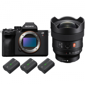 Sony A7R V + FE 14mm f/1.8 GM + 3 Sony NP-FZ100 - Camara mirrorless-1