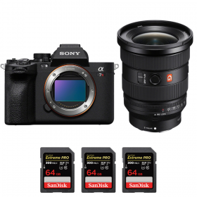 Sony A7R V + FE 16-35 mm f/2,8 GM II + 3 SanDisk 64 GB Extreme PRO UHS-II SDXC 300 MB/s - Camara mirrorless-1