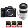 Sony A7R V + FE 70-200mm f/4 Macro G OSS II + 3 SanDisk 32GB Extreme PRO UHS-II SDXC 300 MB/s - Camara mirrorless-1
