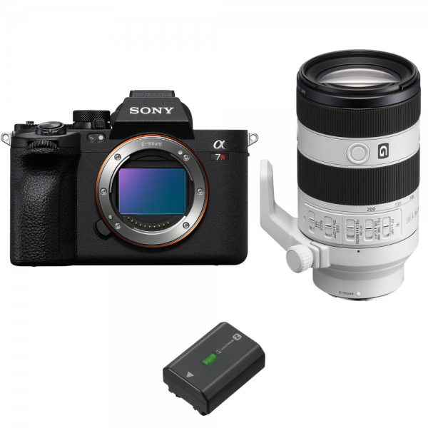 Sony A7R V + FE 70-200mm f/4 Macro G OSS II + 1 Sony NP-FZ100 - Camara mirrorless-1