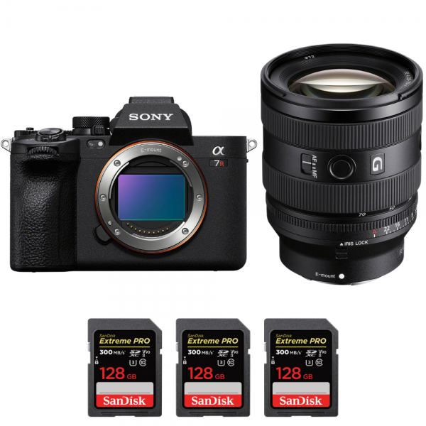Sony A7R V + FE 20-70mm f/4 G + 3 SanDisk 128GB Extreme PRO UHS-II SDXC 300 MB/s-1
