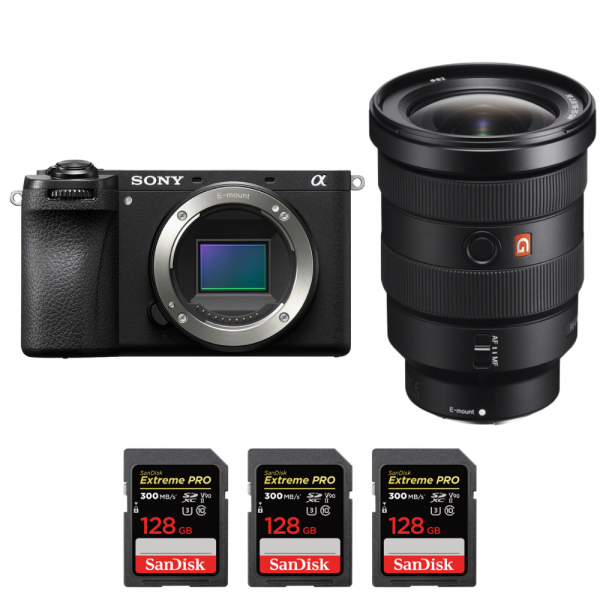 Sony A6700 + FE 16-35mm f/2.8 GM + 3 SanDisk 128GB Extreme PRO UHS-II SDXC 300 MB/s-1