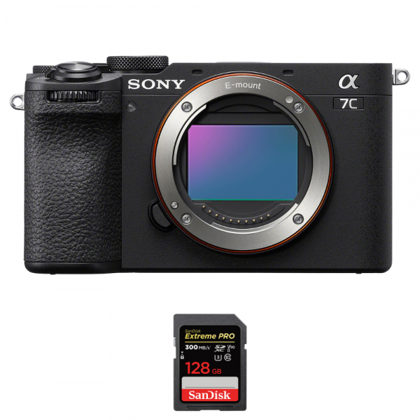 Sony A7C II Negro + 1 SanDisk 128GB Extreme PRO UHS-II SDXC 300 MB/s-1
