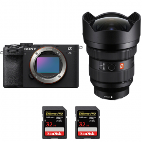 Sony A7C II Black + FE 12-24mm f/2.8 GM + 2 SanDisk 32GB Extreme PRO UHS-II SDXC 300 MB/s-1