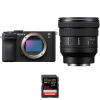 Sony A7C II Noir + FE PZ 16-35mm f/4 G + 1 SanDisk 64GB Extreme PRO UHS-II SDXC 300 MB/s-1