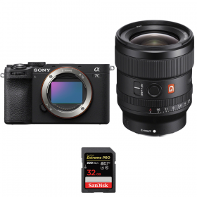 Sony A7C II Black + FE 24mm f/1.4 GM + 1 SanDisk 32GB Extreme PRO UHS-II SDXC 300 MB/s-1