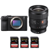 Sony A7C II Noir + FE 24mm f/1.4 GM + 3 SanDisk 256GB Extreme PRO UHS-II SDXC 300 MB/s-1