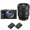 Sony A7C II Black + FE 24mm f/1.4 GM + 2 Sony NP-FZ100-1