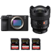 Sony A7C II Black + FE 14mm f/1.8 GM + 3 SanDisk 32GB Extreme PRO UHS-II SDXC 300 MB/s-1