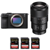 Sony A7C II Noir + FE 90mm f/2.8 Macro G OSS + 3 SanDisk 64GB Extreme PRO UHS-II SDXC 300 MB/s-1