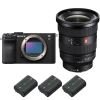 Sony A7C II Noir + FE 16-35mm f/2.8 GM II + 3 Sony NP-FZ100-1