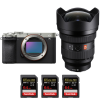 Sony A7C II Plata + FE 12-24mm f/2.8 GM + 3 SanDisk 64GB Extreme PRO UHS-II SDXC 300 MB/s-1