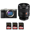 Sony A7C II Plata + FE 35mm f/1.4 GM + 3 SanDisk 256GB Extreme PRO UHS-II SDXC 300 MB/s-1