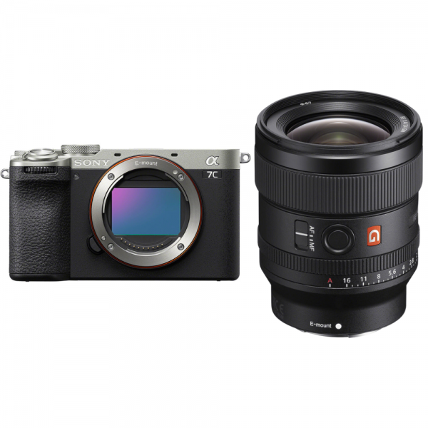 Sony A7C II Plata + FE 24mm f/1.4 GM-1