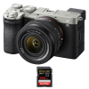 Sony A7C II Plata + FE 28-60mm f/4-5.6 + 1 SanDisk 256GB Extreme PRO UHS-II SDXC 300 MB/s-1