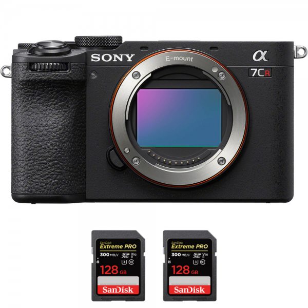 Sony A7CR Negro + 2 SanDisk 128GB Extreme PRO UHS-II SDXC 300 MB/s-1
