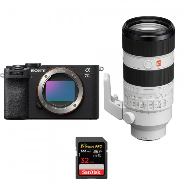 Sony A7CR Noir + FE 70-200mm f/2.8 GM OSS II + 1 SanDisk 32GB Extreme PRO UHS-II SDXC 300 MB/s-1