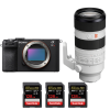 Sony A7CR Negro + FE 70-200mm f/2.8 GM OSS II + 3 SanDisk 128GB Extreme PRO UHS-II SDXC 300 MB/s-1