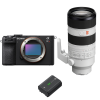 Sony A7CR Black + FE 70-200mm f/2.8 GM OSS II + 1 Sony NP-FZ100-1