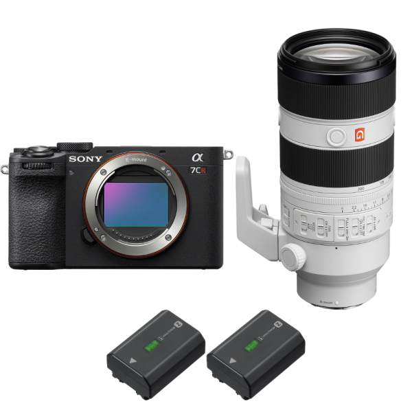 Sony A7CR Negro + FE 70-200mm f/2.8 GM OSS II + 2 Sony NP-FZ100-1