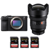 Sony A7CR Negro + FE 12-24mm f/2.8 GM + 3 SanDisk 32GB Extreme PRO UHS-II SDXC 300 MB/s-1