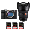 Sony A7CR Negro + FE 12-24mm f/2.8 GM + 3 SanDisk 128GB Extreme PRO UHS-II SDXC 300 MB/s-1
