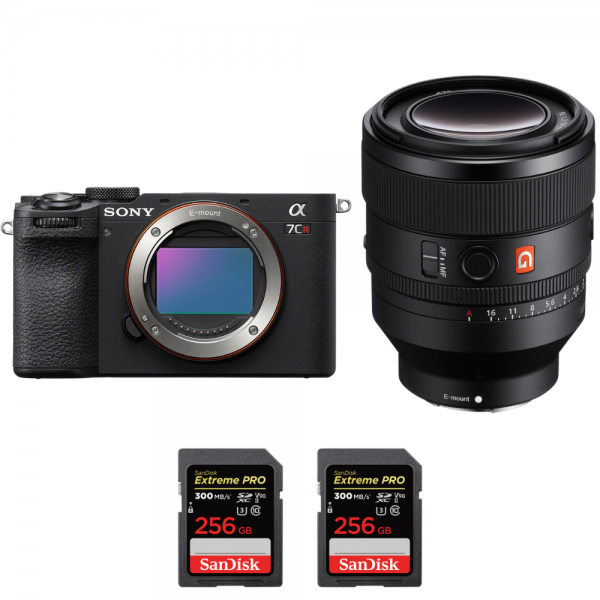 Sony A7CR Noir + FE 50mm f/1.2 GM + 2 SanDisk 256GB Extreme PRO UHS-II SDXC 300 MB/s-1